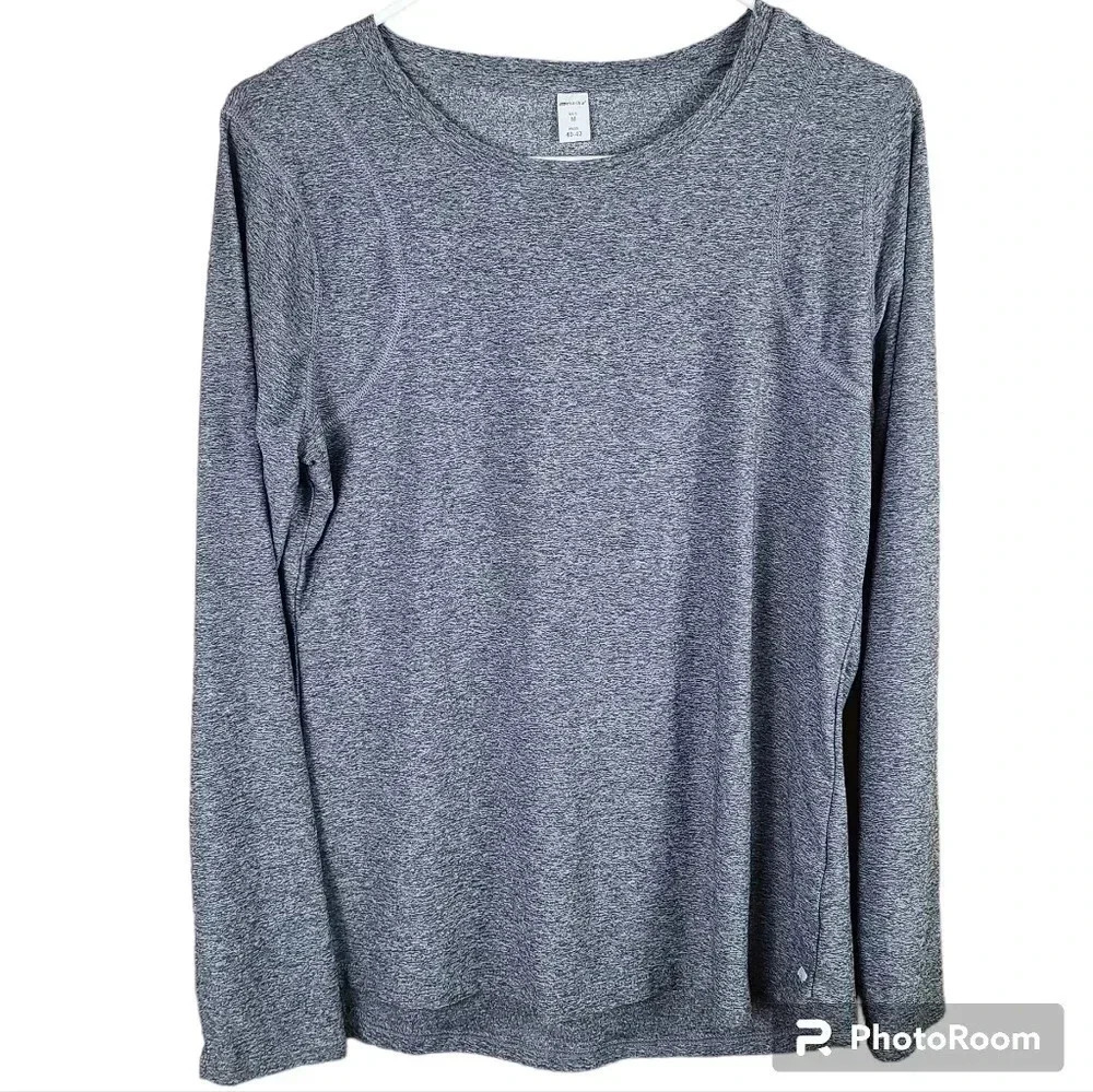 Marika‎ grey heathered top